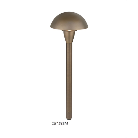 Alcon 9079 Brass LED Landscape Path Light